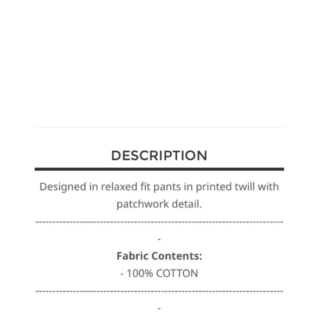 POL Patchwork Women Jeans - Blue and White - Picture 4 of 4